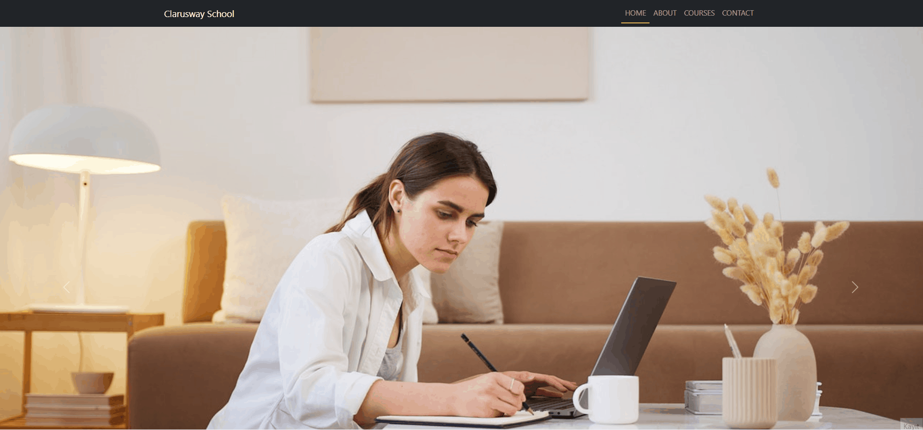 School Portfolio Website Responsive Design